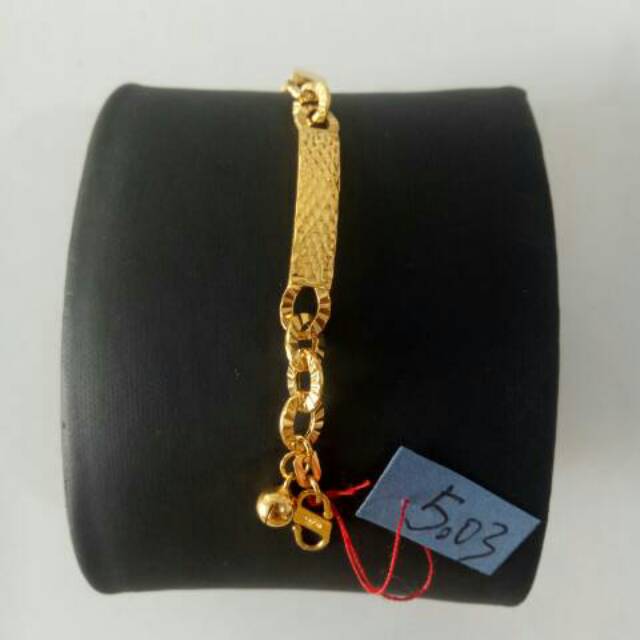 Gelang Emas Asli model rantai