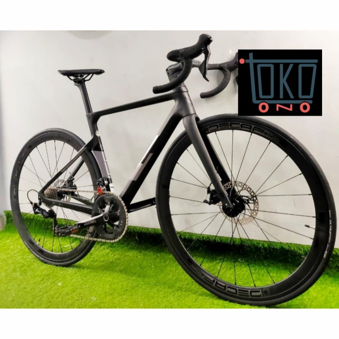 ROAD BIKE NEW JAVA VESUVIO 2021 27.5 INCH 22 SPEED UCI READY - BLACK, 51