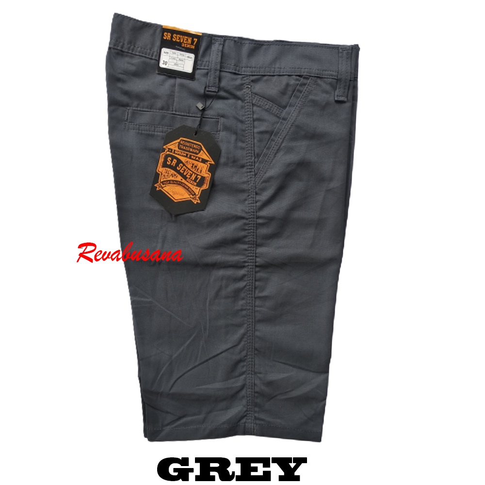 Celana Pendek Pria Jumbo 27-55 Chino Bahan Stretch Melar Elatis Badan Gemuk Super Big Size