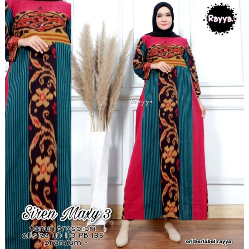 SIREN MAXY GAMIS TENUN ETNIK