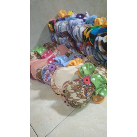 Pembalut Wanita berbahan kain yang bisa dicuci ulang, isi 6 pcs, Shofy Night