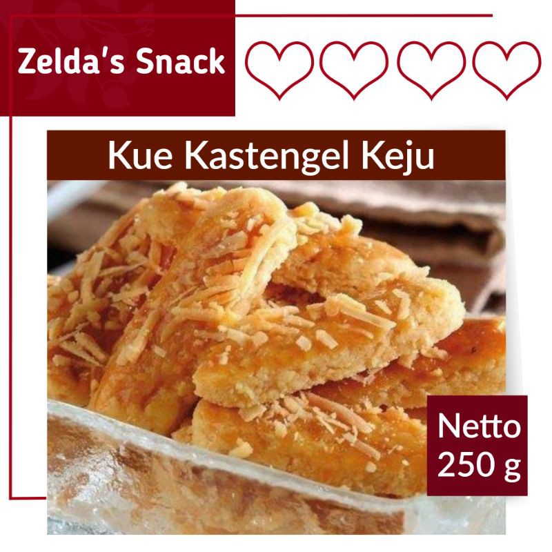 

Kue Kering Kastengel Keju Zelda's Snack