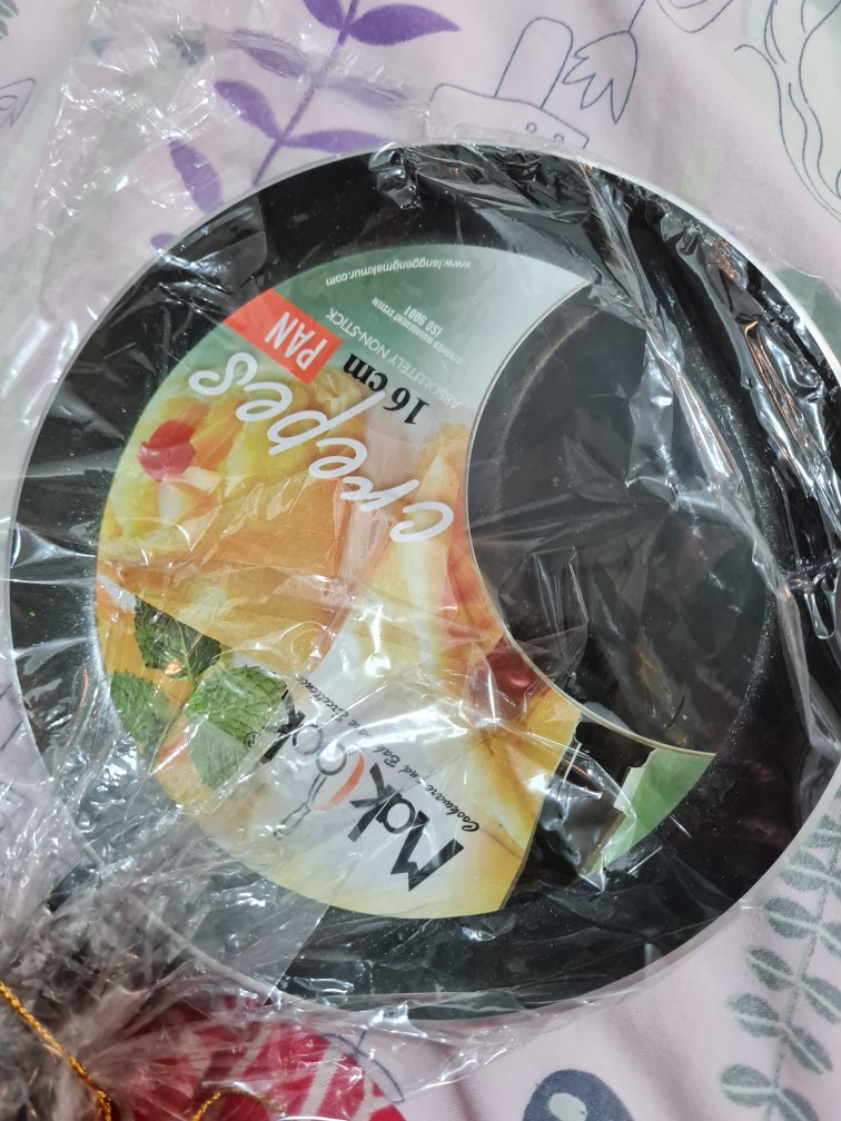 Makcook Crepes Pan Maker Wajan Teflon Datar - Classic Rubina Series