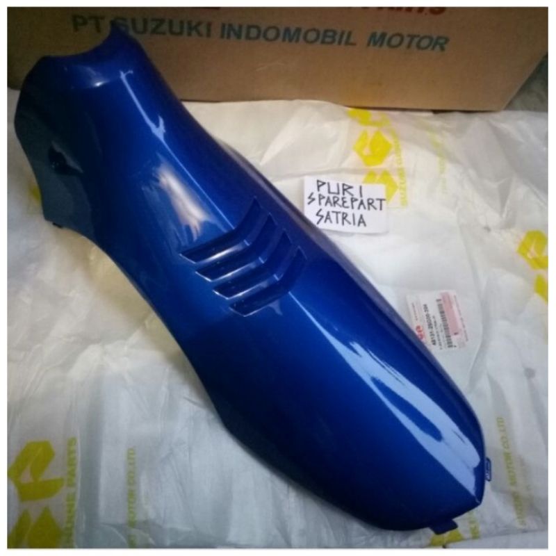 Legsil tengah Satria Fu warna biru