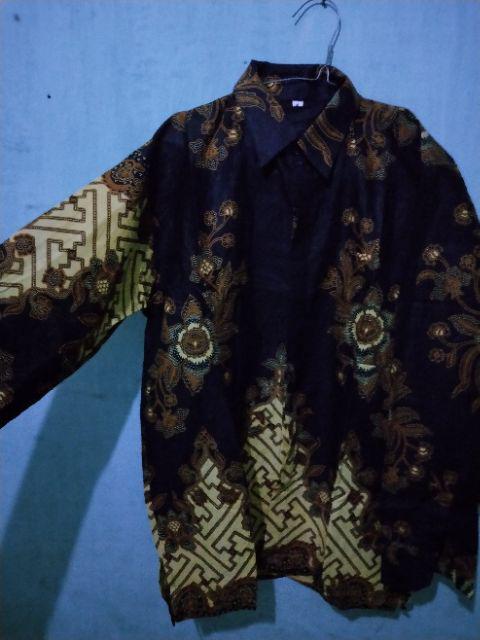 Kemeja Batik Pria Pager Bunga