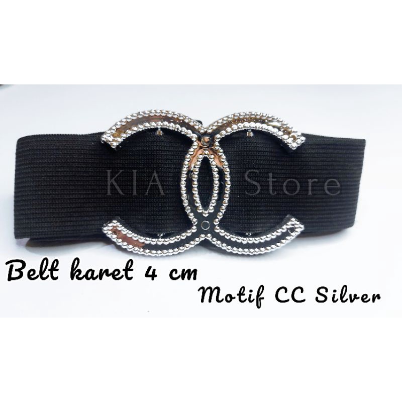 KIA STORE-Ikat pinggang belt/Sabuk Dres/Gesper karet/Asesoris wanita