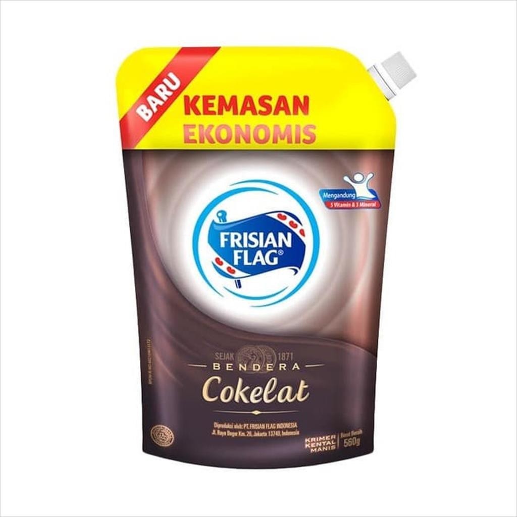 

Susu Kental Manis Bendera Pouch Coklat 560gr Paket 3Pouch