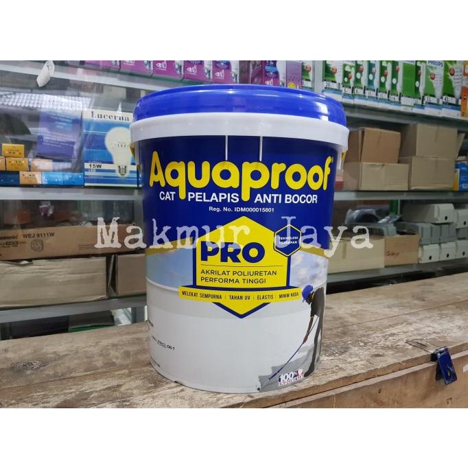 Aquaproof Pro 20Kg Cat Pelapis Dak Anti Bocor Atap Genteng Talang Termurah