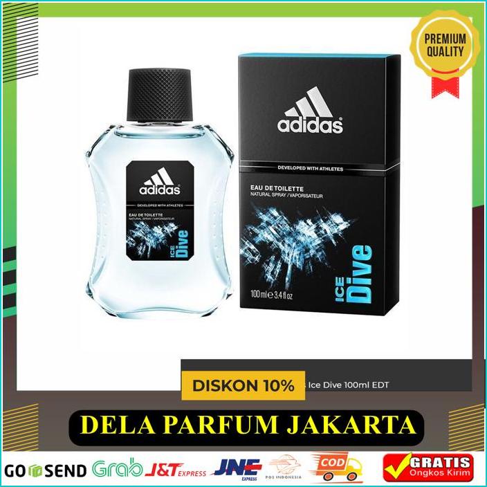 ADIDAS ICE DIVE 100ML EDT - PARFUM ORIGINAL KUALITAS TINGGI 
