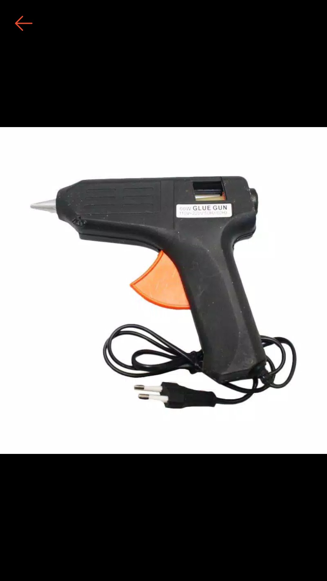 Glue Gun Kecil 10 Watt Hotmelt Gun Alat Lem Lilin Kecil Pistol Lem Tembak