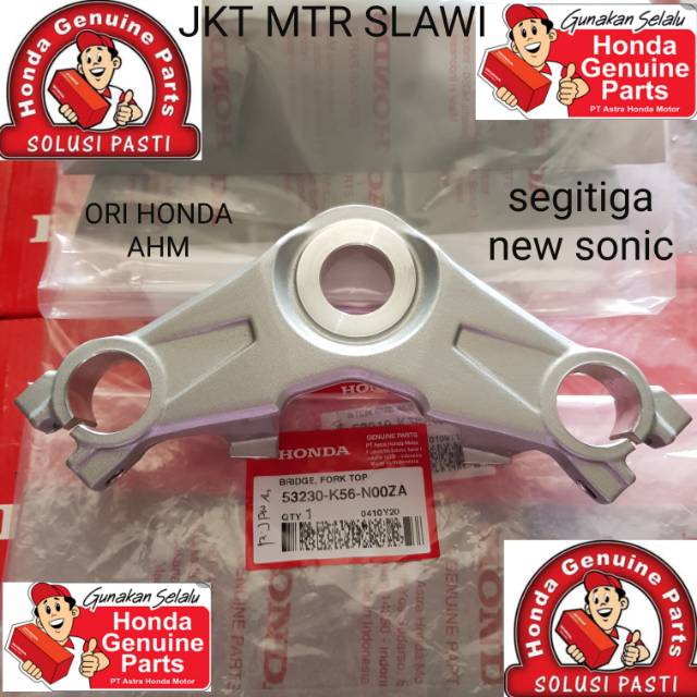 53230-K56-N00ZA segi tiga stang atas segitiga stang atas new sonic sonic 150 f1 ori honda ahm asli honda