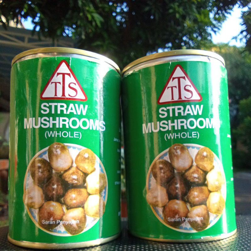 

TTS Straw Mushroom Whole / Jamur merang / Jamur Dalam Kaleng 425 Gram