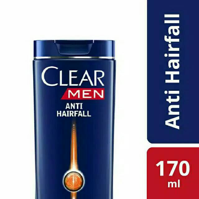 Shampoo Clear Men Anti Hair Fall 170 mL