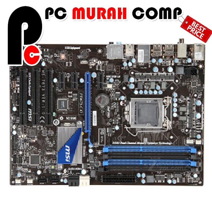 Mobo LGA 1155 H67 ATX Merek MSI