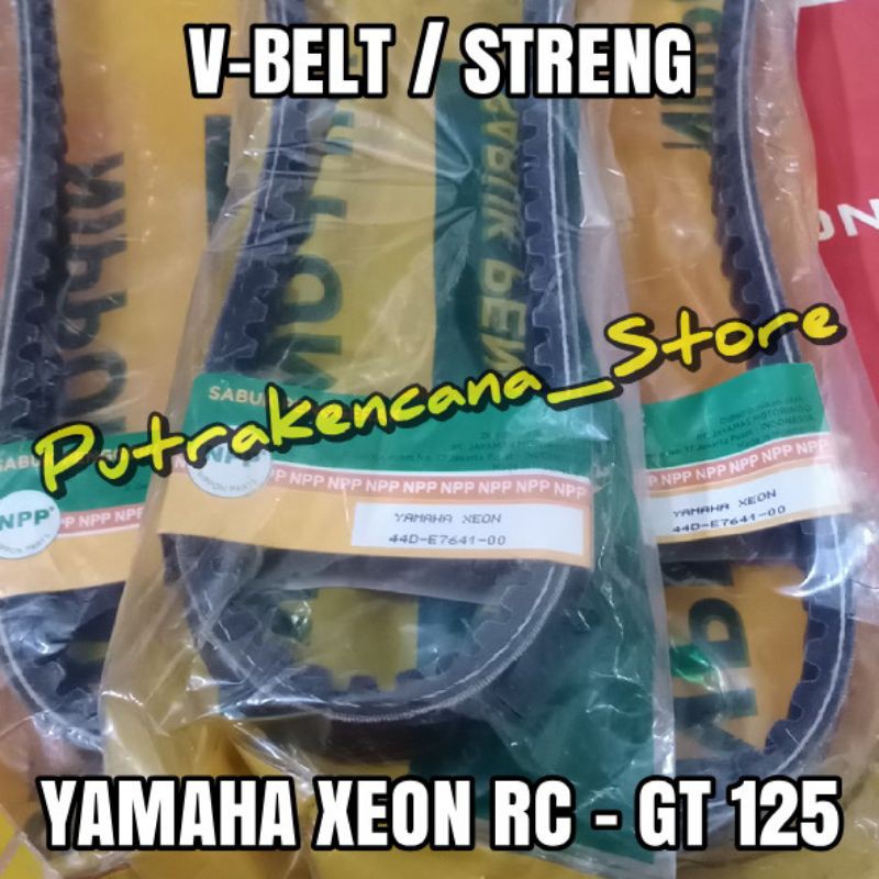 VBELT STRENG NPP ORIGINAL YAMAHA XEON - RC - GT125 NIPPON