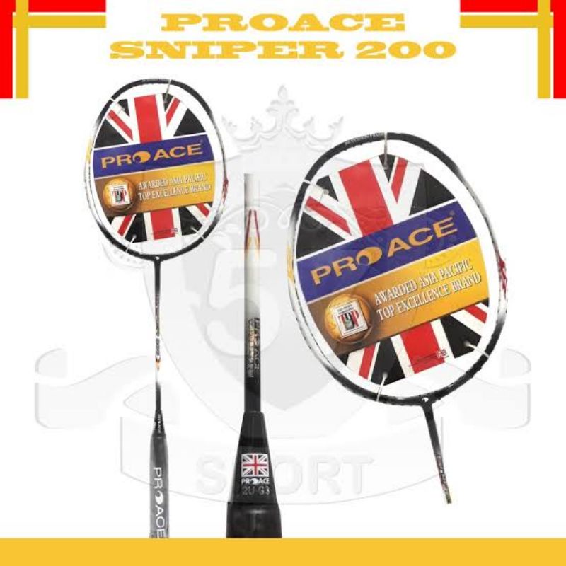 RAKET PROACE SNIPER 200 100%ORIGINAL