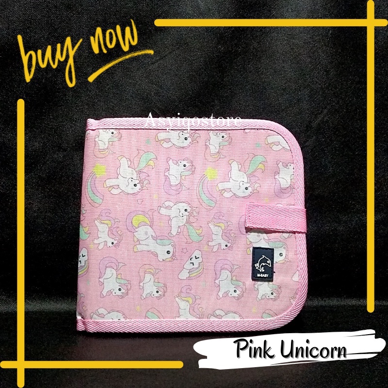 Mainan Edukasi Anak Perempuan Laki Laki Balita 4 Tahun Buku Menggambar Untuk Cewek Cowok FREE SPIDOL-Pink Unicorn