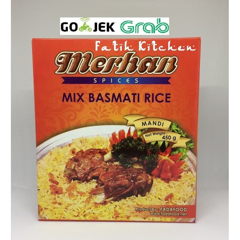 

NASI MANDI DARI MERHAN SPICES MIX BASMATI RICE