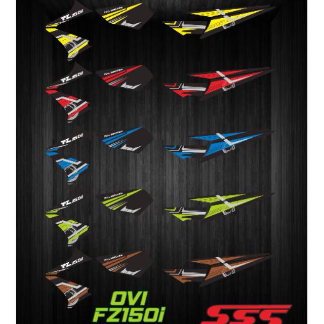 Striping Variasi Old Vixion OVI FZ150i