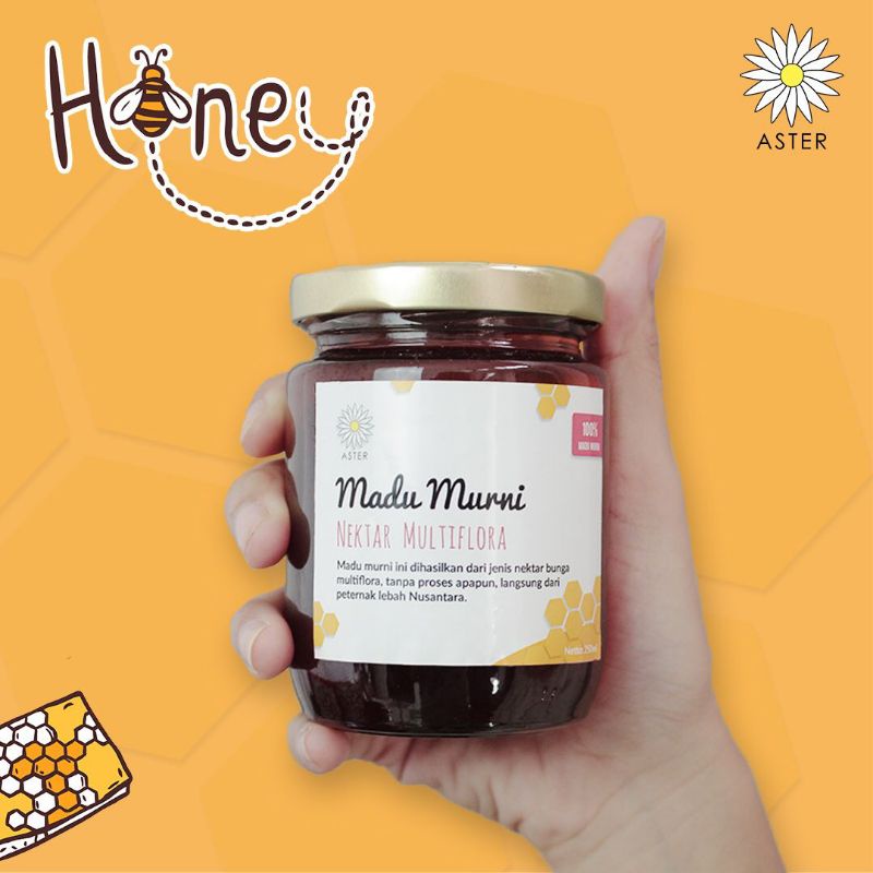 

Madu Asli Murni Multiflora 250ml