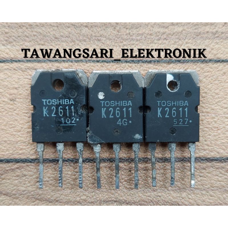 Mosfet Fet K2611fet k2611 Original 11A 900V Cabutan