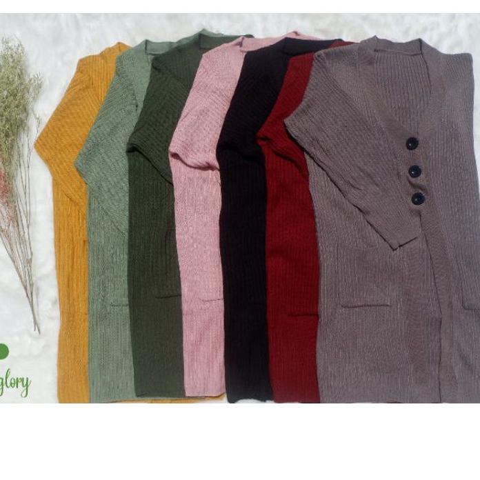 ➺ Cardigan BELLE Kancing |cardigan oversize | Cardigan rajut murah | Belle kancing murah ℗