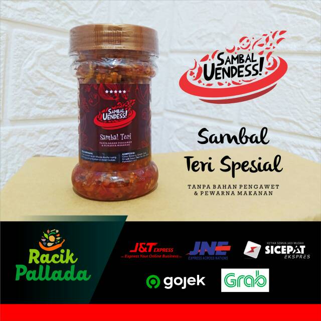 

Sambel Teri/Sambal Teri Spesial Uendess / Sambal Teri / Ekstra Pedas / Sambal Cabe Ulek