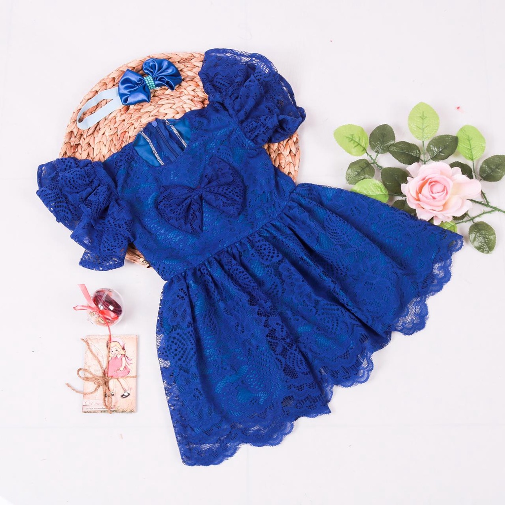 HUREM LACE MINI DRESS ANAK/GAUN ANAK