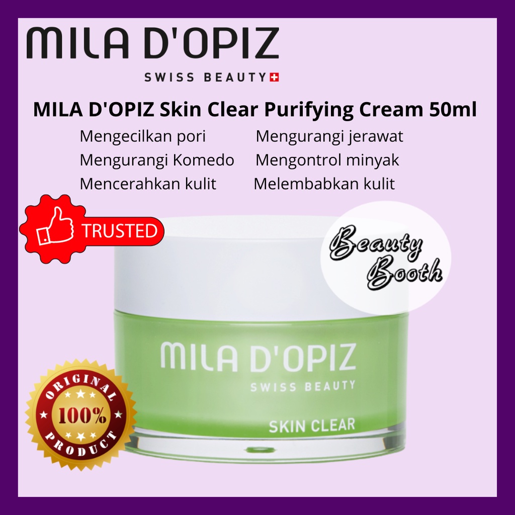 MILA D'OPIZ Skin Clear Purifying Cream 50ml / MILADOPIZ PURIFYING CREAM