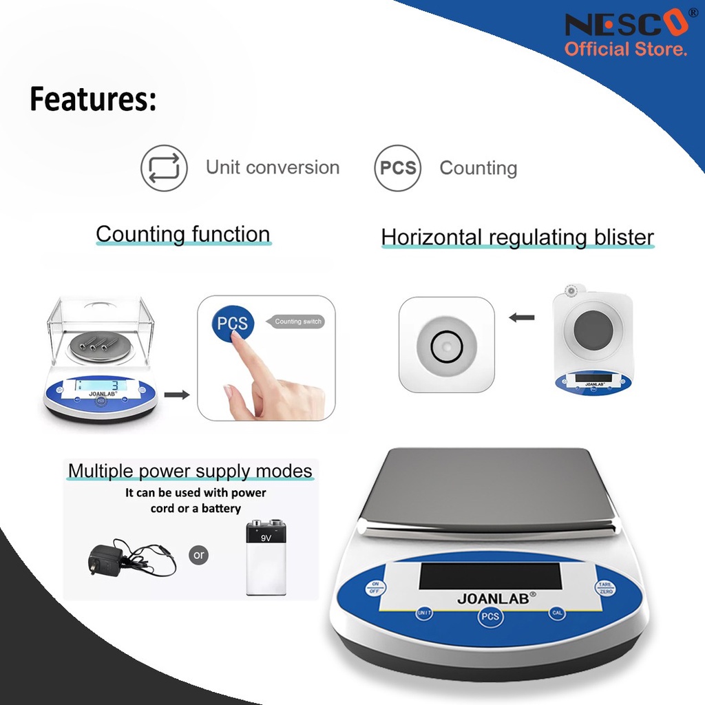 JOANLAB Analitic Scale (Precision)