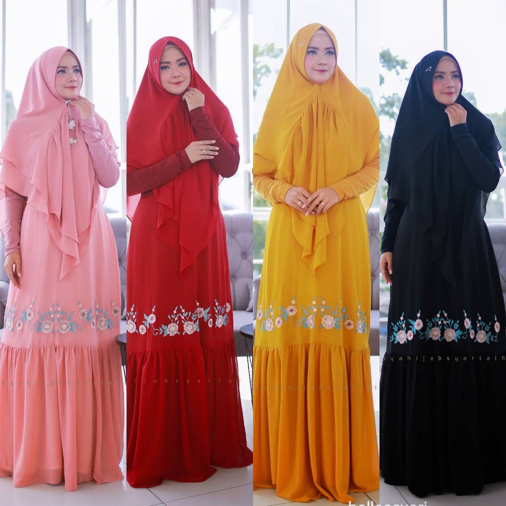 Athaya Faizah  Gamis Syari Baju Muslim Wanita