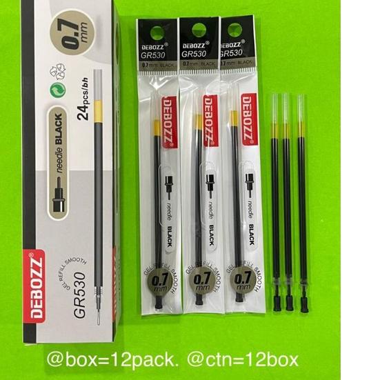 

❤[⚡PECIAL PRICE !!!]❤ 1 Pak/ 20 Pcs Refill/ Isi Ulang Bolpen Pulpen Pena Gel Fancy 0,35 mm/ 0,38 mm/ 0,5 mm/ Debozz -GR 530 GR530 0.7 termurah se indonesia