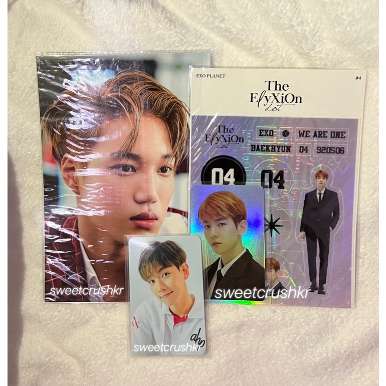 Pc Photocard Baekhyun Delight Prokey Elyxion Holo