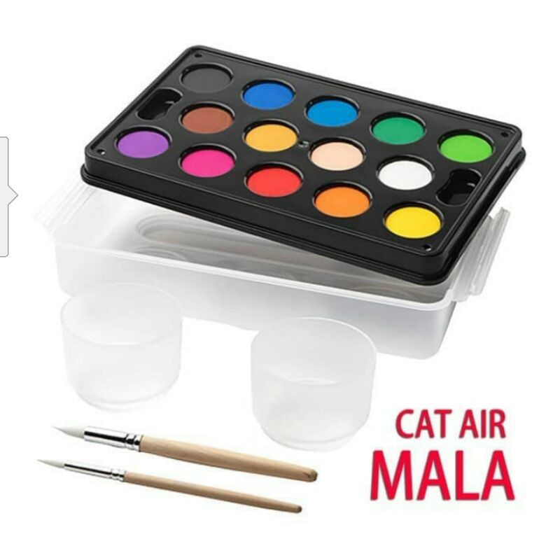 

Alat lukis gambar anak sekolah - Mala cat air