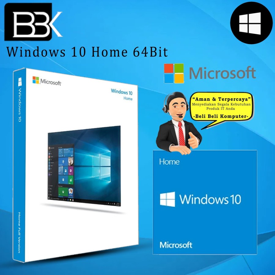 Windows 10 Home 64Bit - ORI