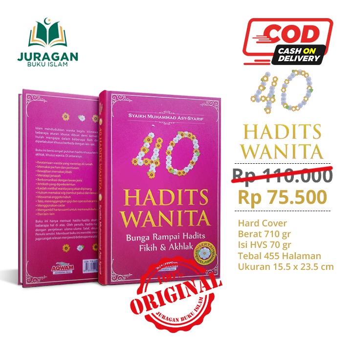 40 Hadits Wanita - Aqwam