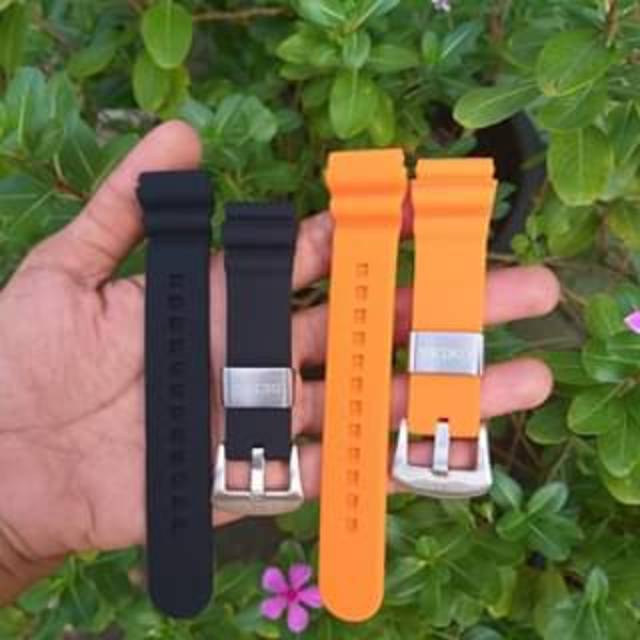 Rubber Band strap seiko diver 22mm turtle monster samurai Tuna