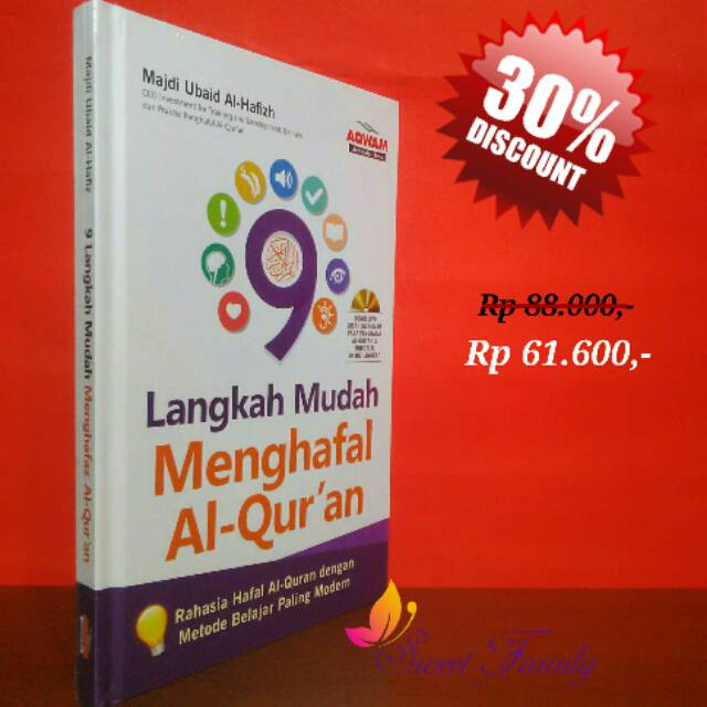 Jual Buku 9 Langkah Mudah Menghafal Al Quran Shopee Indonesia 6448