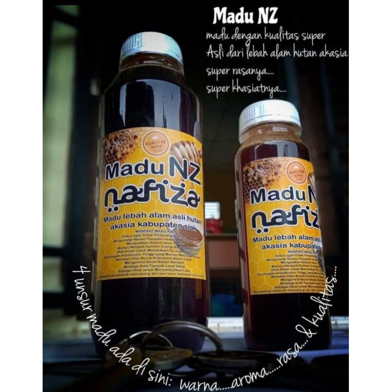

(350 gr) Madu murni lebah hutan NAFIZA