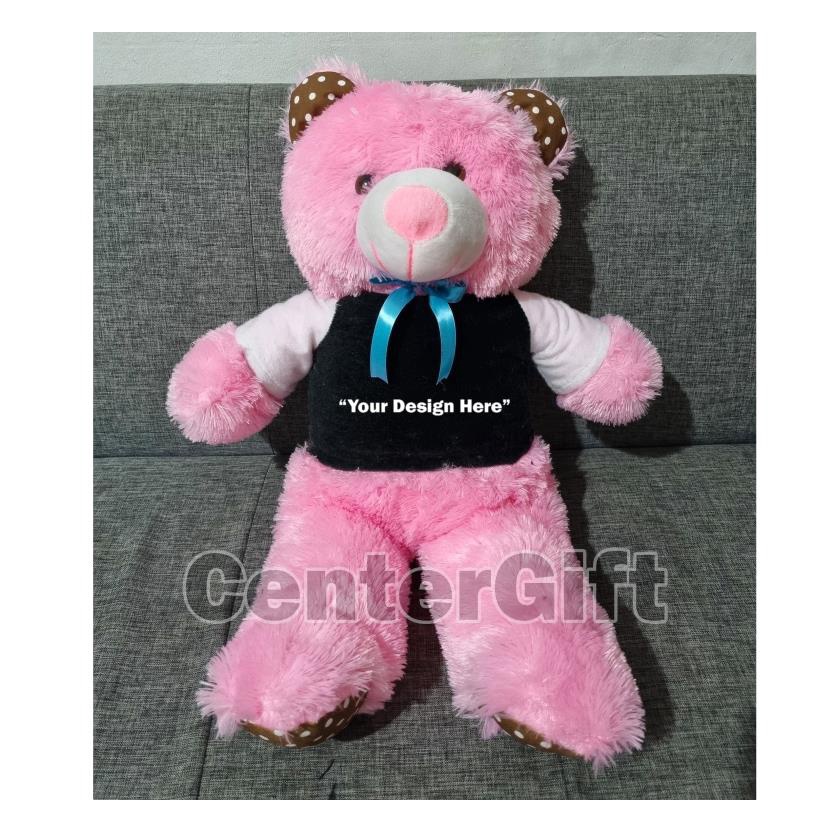 Boneka Beruang Custom Teddy Bear Panda Custom Wisuda  XL 65CM