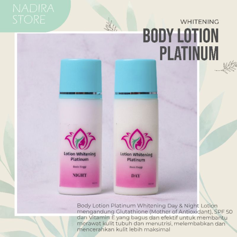 ORIGINAL HANDBODY PLATINUM WHITENING BODY LOTION PEMUTIH BADAN / HB DOSIS TINGGI WHITENING BADAN BPO