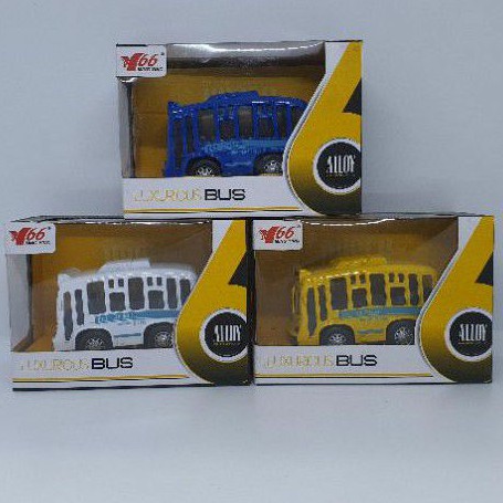 Diecast Metal Bus / Diecast Miniatur Bis Mobil Minan Anak