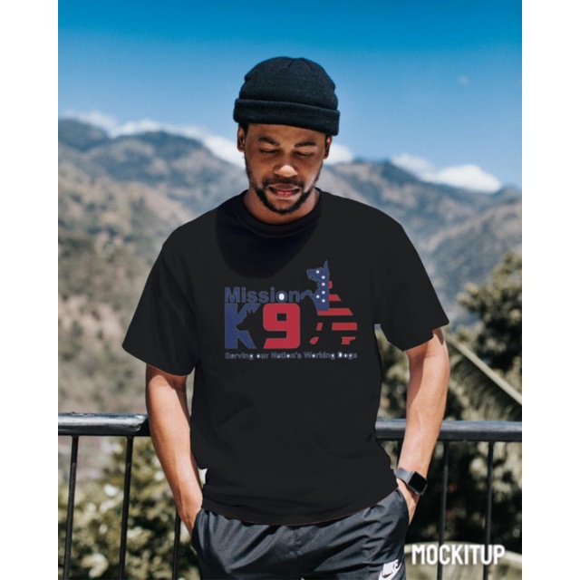 Kaos K9 Anjing Pelacak Premium Tshirt Distro