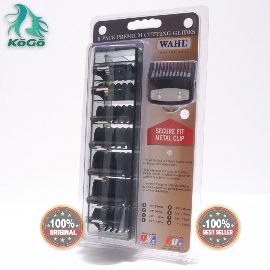 WAHL GUARD NO 1 - 8 PREMIUM FREE WADAH / SEPATU / SISIR UKURAN CLIPPER