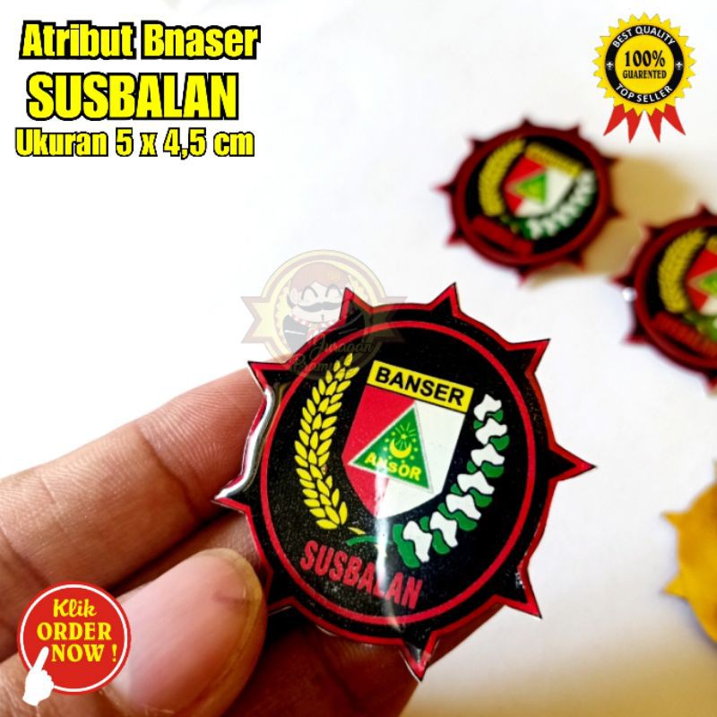 PIN BANSER SUSBALAN  atau ATRIBUT BANSER ( NU )