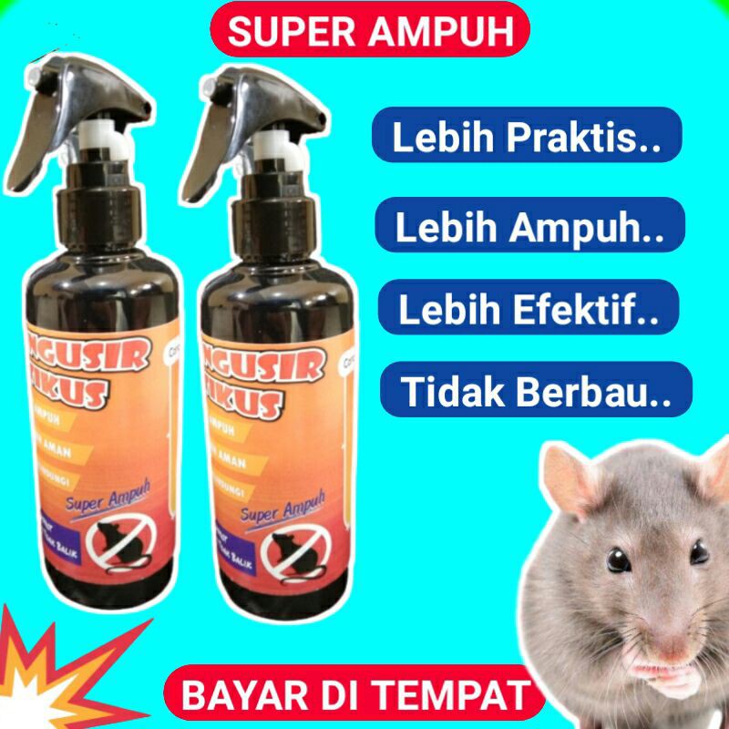 4 Semprotan Pengusir Anti Tikus 250 ML 4