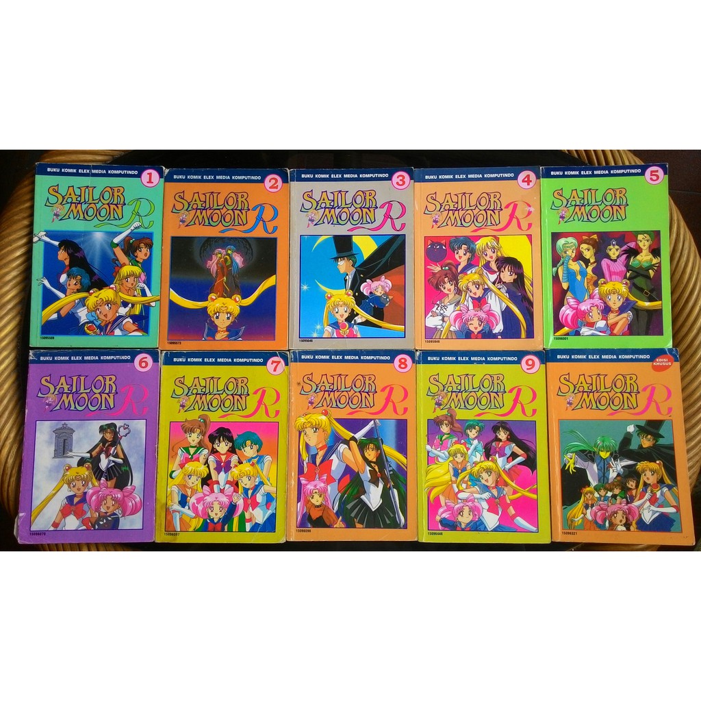 Komik Sailormoon R 1-9t + Special