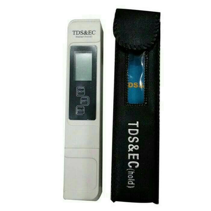 TDS EC meter hidroponik test tester tanaman asli