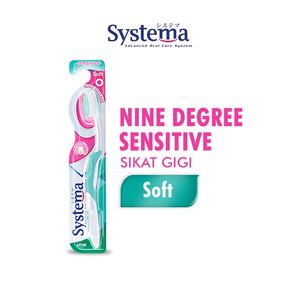 Systema Sikat Gigi Nine Degree isi 1pc