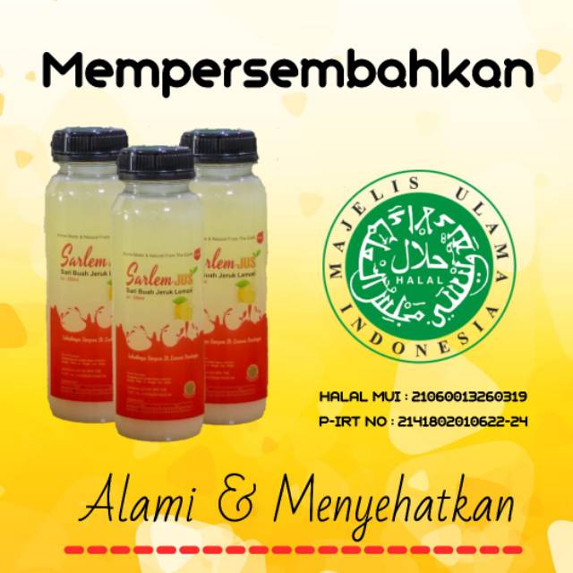 

Sarlem Jus (Sari Lemon)